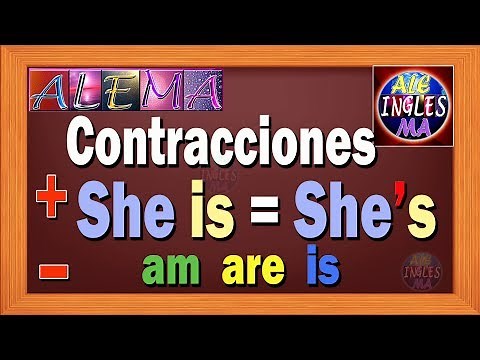 Contracciones Verb TO BE - Oraciones Afirmativas y Negativas| Lección # 4
