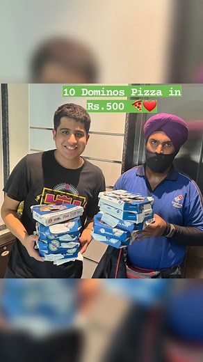 Yadupriyam Mehta | 10 Dominos Pizza in Rs.500 !! 🍕❤️ Step 1 - Add 1 Margherita Pizza, 3 Onion Pizza and 6 Tomato Pizza in Regular Size. Step 2 - Apple Promo... | Instagram