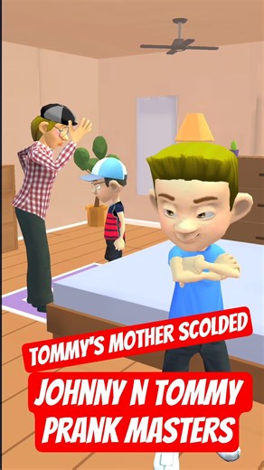 Tommy is about to learn a very valuable lesson from mom. #prankster #shorts #funny
