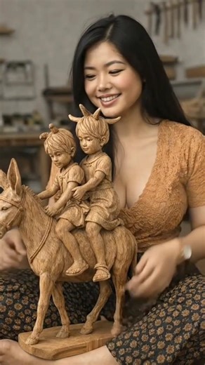 This Wooden Sculpture Feels Alive 😳