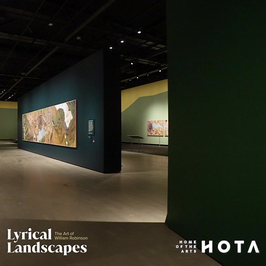 Lyrical Landscapes: The Art of William Robinson has arrived. Book your journey through The Rainforest and experience a lifetime of creation from one of Australia’s greatest living artists. An exhibition like no other, the HOTA Gallery has come alive with live performances, pop-up surprises, and lush interiors. | Home of the Arts
