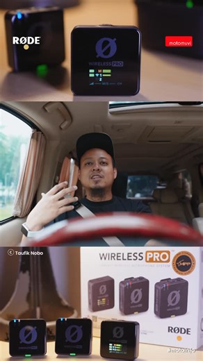 Rode Indonesia Official on Instagram: "Review dari Taufik Nobo tentang RØDE Wireless PRO, mau tahu lengkapnya? Tonton review lengkapnya di YouTube Taufik Nobo untuk insight yang lebih mendalam sebelum menentukan pilihan 🎙📹 Dapatkan produk Rode Original bergaransi Resmi PT. MPP hanya di Rode Authorized Partner Store kesayangan Anda, Rode Indonesia (Tokopedia), Rode Microphones Official Shop (Shopee) dan Rode (Blibli). #motomuvi #RodeID #Rode #rodemicrophone #rodeofficial rodeindonesia memberofm