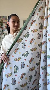 For National Quilting month, Ambassador Mya (@MyaKayeMade) is making this sweet upcycled play mat for her son on her Singer 7285Q sewing machine. Mya loves to use thrift store finds as fabric, especially sheets! What are your favorite upcylcing tips? Share with us in the comments! Mya's sewing machine: https://bit.ly/4btEw81 | Singer North America