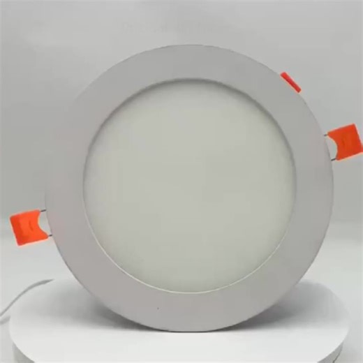 Led Panel Light Recessed Round Ultra Thin Slim Good Price IP44 3w 6w 9w 12w 18w 24w Modern 80 ABS Hotel SMD2835 LED SMD 3 Years