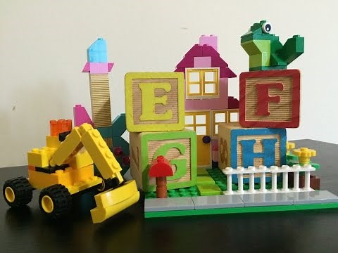 Phonics Alphabet Letters from E-H with LEGO (pt 2/6)