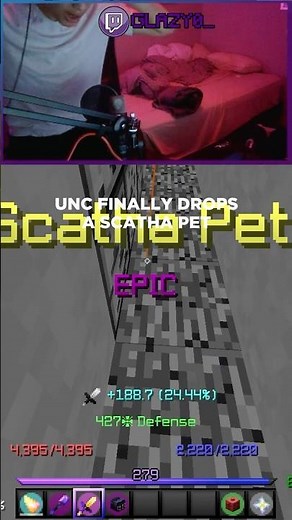 How I Dropped the RAREST Mining PET | Hypixel Skyblock