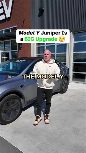 Tesla upgraded almost everything... This Model Y feels more refined! The quieter cabin is the cherry on top. Is the Juniper worth upgrading to? #tesla #modely #carupgrade #electricvehicle #carreview