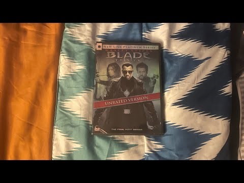 Opening to Blade Trinity 2005 DVD