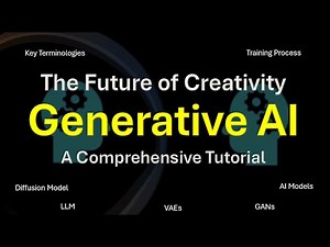Generative AI Tutorial : GAN, VAE, LLM, Diffusion Model #GenerativeAI #ArtificialIntelligence #GenAI