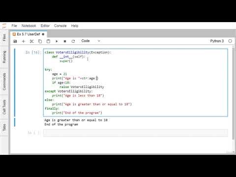 028 Tutorial 28 Python User Defined Exception