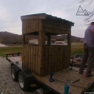 Building a Deer Blind Entirely From SCRAPS | Peek’s Peak Hobby Homestead