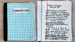 Wonderful Embroidered Composition Notebooks