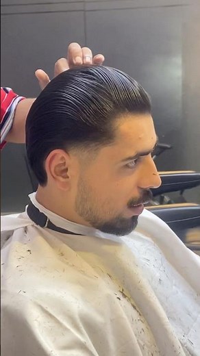 ASMR💈Modren Tapered faded layered cut haircut #asmr #italianstyle