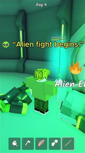 I Teleported Into an Alien Fight 👽 | 99 Nights