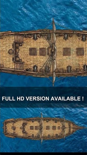 🌊 Sail the Seas! Animated DnD Map 🚤