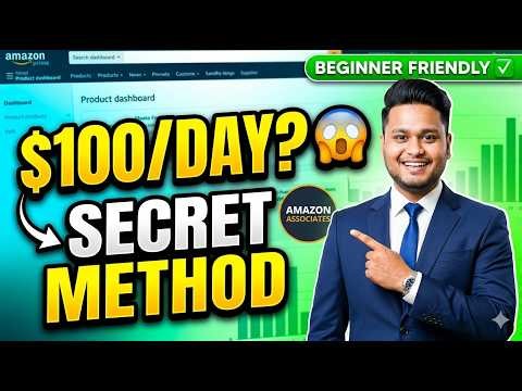 Amazon Affiliate Program Tutorial 2026 | Earn Money Online #Class 09