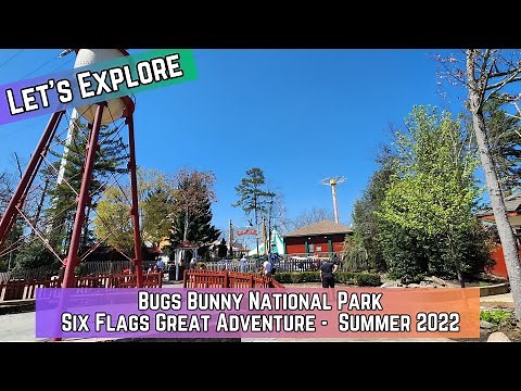 Bugs Bunny National Park at Six Flags Great Adventure : A Full Walkthrough