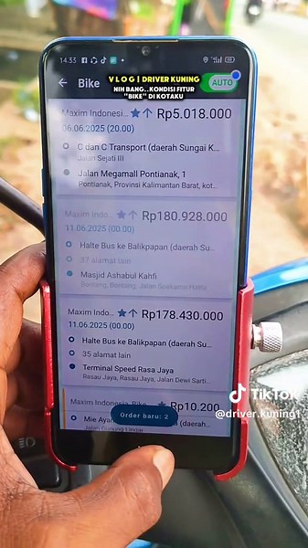 Membalas @nganntukkk Nihh bang !? #maxim #driver #samarinda #maximdriver #drivermaxim #kalimantantimur #kaltim #platktiniboss #ojol #storyojol #vlog #driverkuning