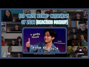 [BTS] BTS *most iconic* interviews of 2021 | Reaction mashup