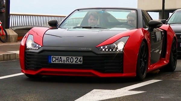 Supercars in Monaco 2013 – Roding Roadster & McLaren MP4-12C Test Drive