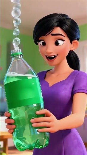 Soda Exploding From Bottle #cartoon #cartoon #animation #shorts