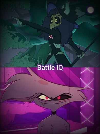 The Owl House vs Hazbin Hotel (Part 23) #theowlhouse #hazbinhotel #1vs1 #luztitan #angeldust