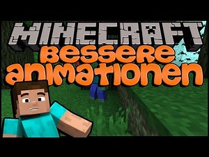 Bessere MINECRAFT ANIMATIONEN - Minecraft Mod Vorstellung [HD]