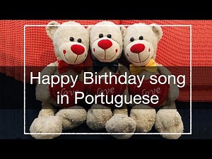【4K】Happy birthday song in Portuguese ! ~ ブラジルのお誕生日ソングってどんな感じなの！？