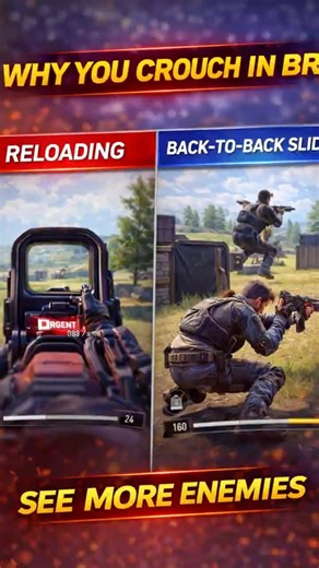 How to Stop Crouching in Battle Royale #codm #codmobile #codmbrtipsandtricks #codmbrtips