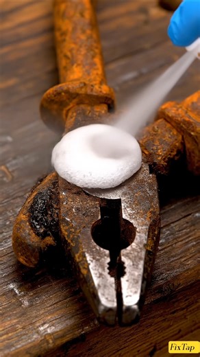 Dirty Pliers Clean 🤯 #shorts