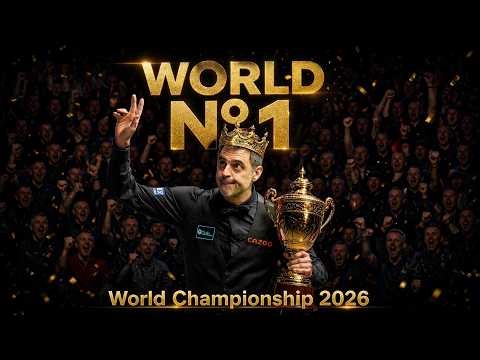 Ronnie O'Sullivan is a man born to be a legend! | World Championship 2026