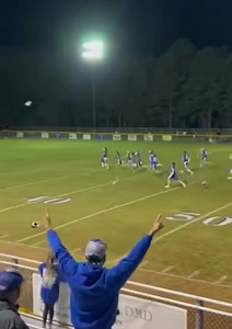 Fair Catch Kick… In the NFHS RULE BOOK there is a strange rule, that I personally had never seen. By rule, a team that makes a fair catch on a punt is allowed to attempt a “free” kick from the spot of the fair catch on the next play. The free kick must be either a place kick or a drop kick. If the kick goes between the uprights, they get three points! This is Pee Dee Academy in South Carolina executing this play last Thursday with 1 second on the clock for the win. | Louisiana High School Sports