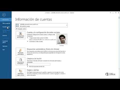 Exportar contactos como vCards o contactos de Outlook
