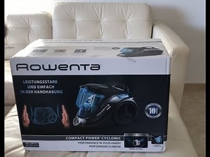 ROWENTA RO3753EA Compact Power Cyclonic Vacuum Cleaner 750 Watt Unboxing and Review 2020