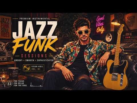 JAZZ FUNK SESSIONS Vol. 01 🌆 Smooth Groove & Night Drive Jazz Fusion Mix | Playlist!