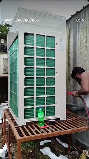 vrf system Samsung outdoor unit 22 HP##installation