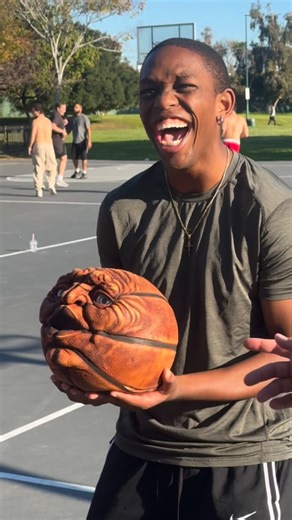 OLD BALL on Instagram: "The life of an Old Ball. #puppet #comedy #basketball"