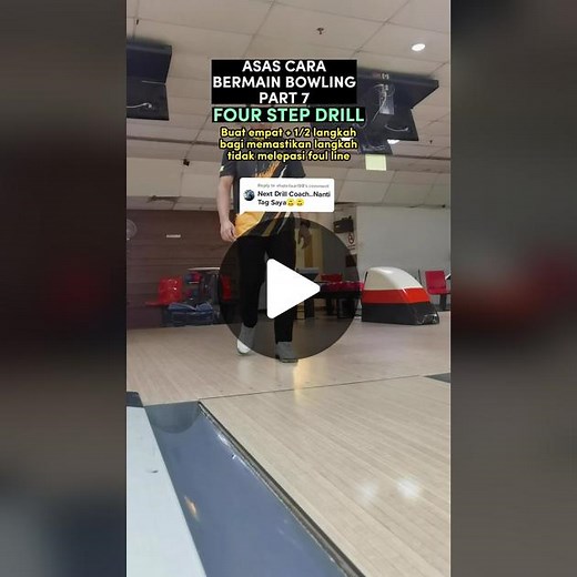 Bowling Tutorial: Mastering the Four-Step Drill