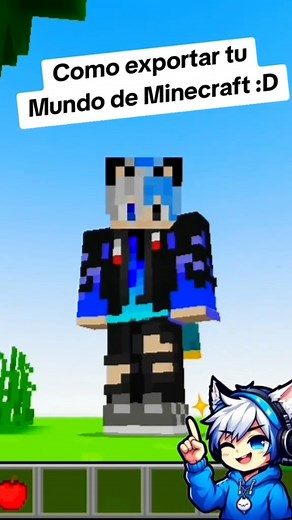 Como exportar tu mundo de Minecraft #Minecraft #minecraftbuilding #minecrafttutorial #minecraftbedrock #fyp