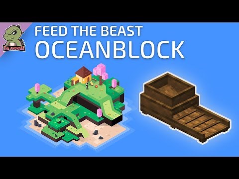 FTB OceanBlock EP02 | Let's Get Sluicing!