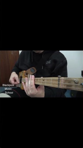 #Blackpool #Music #School #cigarboxguitar #slide #lesson 03 #twelve #bar #blues #cigar #box #guitar