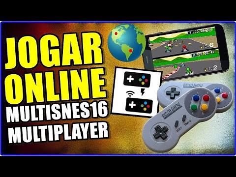 COMO JOGAR ON-LINE NO SUPER NINTENDO (SNES) QUALQUER GAME COM EMULADOR MULTISNES16 MULTIPLAYER