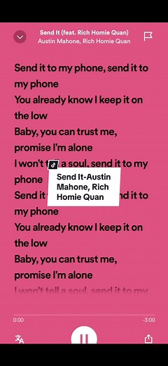 Send It #austinmahone#richhomiequan#sendit#lyrics#music#musicusuk#c_music_usuk_lycrics#spotify#xuhuong#fyp