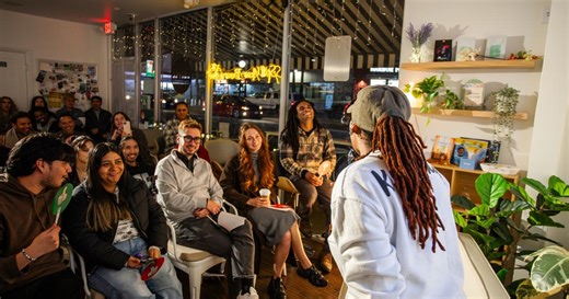 Comedy, therapy and an audience that tells you how to fix your problems