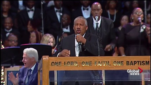 Aretha Franklin’s son sings classic in honour of late mother