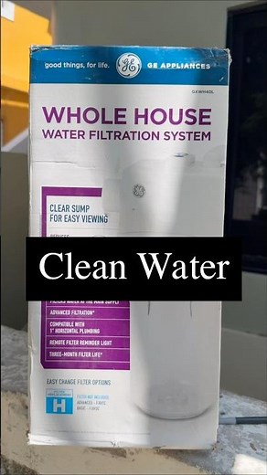 Installing a Whole House Water Filter System #DIY #HomeImprovement