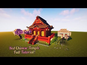 Minecraft (Tutorial) | Let's build a Chinese Shaolin Temple