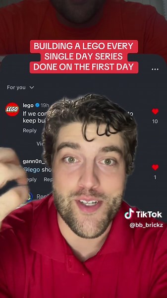 Drew (@bb_brickz) - Building a Lego Every Day Series - First Day Completion!