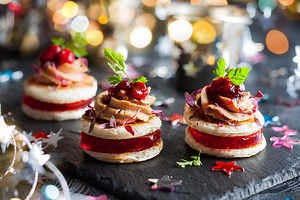 77 canapés originales para sorprender a tus invitados en Navidad