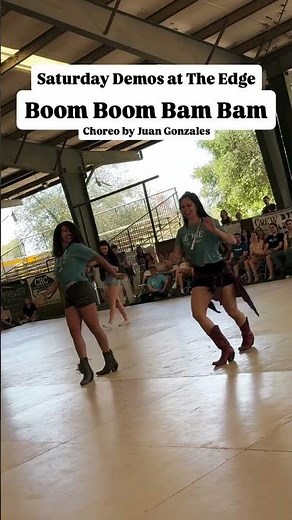 Boom Boom Bam Bam at The Edge #countryswinginstructor #danceinstructor #linedance